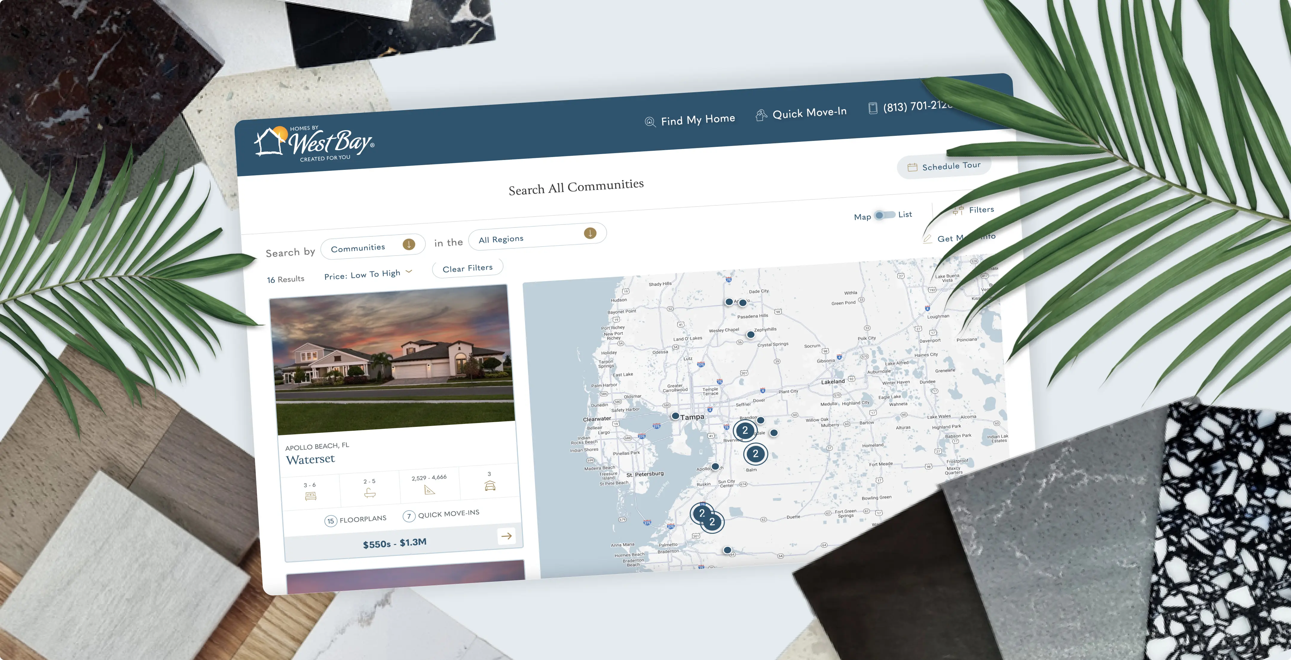 HistoryMaker Homes website on a mobile device